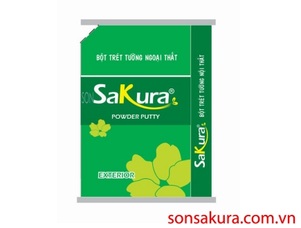 Bột trét tường ngoại thất SAKURA POWDER PUTTY