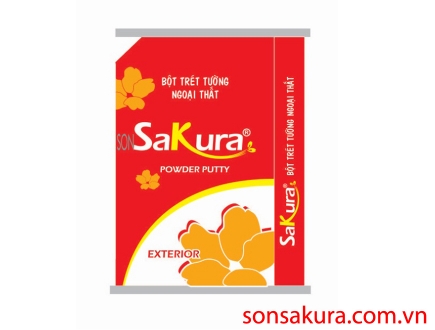 Bột trét tường ngoại thất SAKURA POWDER PUTTY